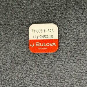 NOS Bulova Watch Part #31.080 H.323 11 1/2-2453.10. Driver Cannon Pinion